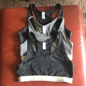 Lots of 4 Alternative Apparel Sports Bras M